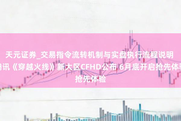 天元证券_交易指令流转机制与实盘执行流程说明 腾讯《穿越火线》新大区CFHD公布 6月底开启抢先体验